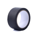 General purpose black crepe paper masking adhesive tape